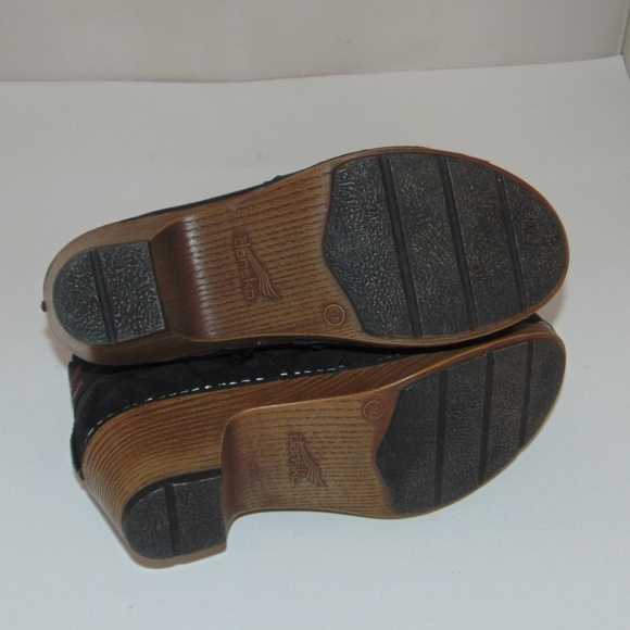 DANSKO Mina Bootie Embroidered Strap Nubuck 37 - Picture 8 of 8